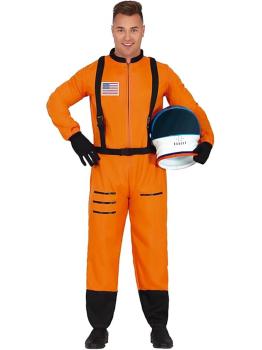 Disfraz de Astronauta Naranja para adultos