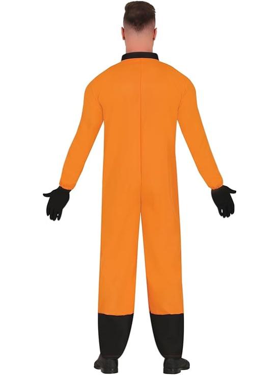 Disfraz de Astronauta Naranja para adultos
