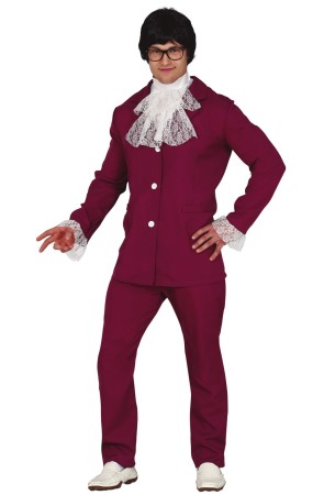 Disfraz de Austin Powers adultos