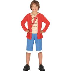 Disfraz de Aventurero Marino para Niño o Niña – Pirata Anime