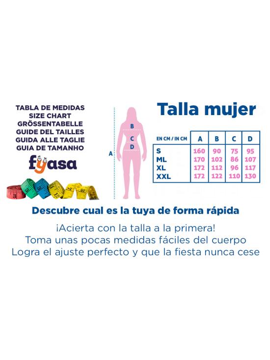 Disfraz  de Bañista Chica años 20 Adulta