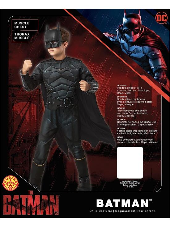 Disfraz de Batman Deluxe  talla infantil