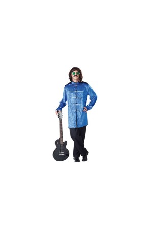 Disfraz adulto Beatles Azul talla T-4