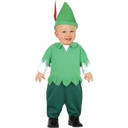 Disfraz de Bebé Arquero Verde para Bebé **