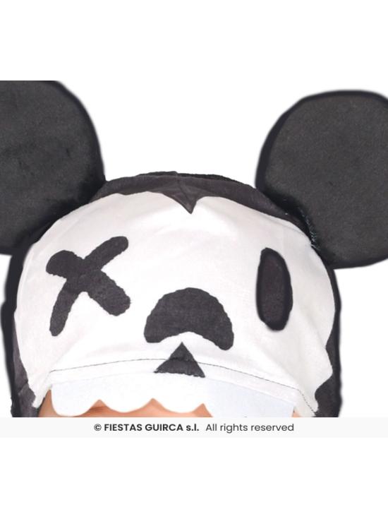 Disfraz de Bebé Mousy Mickey Esqueleto con Gorro y Mono