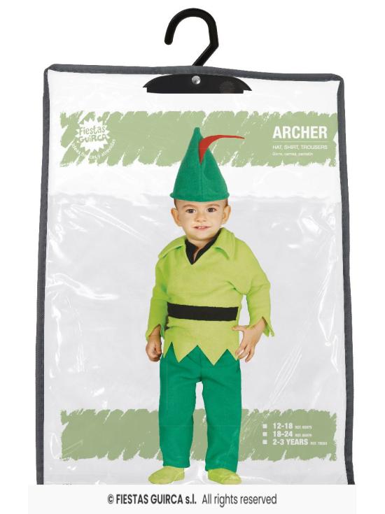Disfraz Peter Pan para Bebé – Traje Infantil de Cuento