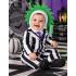 Disfraz de Bebé Traje de Rayas Blancas y Negras estilo Beetlejuice