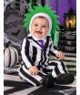 Disfraz de Bebé Traje de Rayas Blancas y Negras estilo Beetlejuice