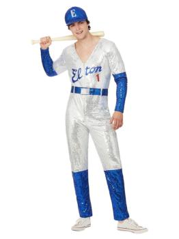 Disfraz de Béisbol Elton John Deluxe para adultos