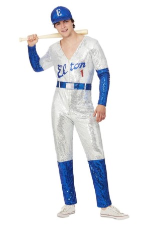 Disfraz de Béisbol Elton John Deluxe para adultos