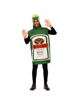 Disfraz de Botella de Jägermeister para Hombre adulto
