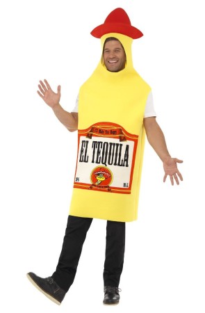 Disfraz de Botella Tequila para adultos