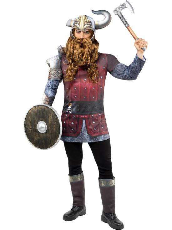 Disfraz de Bruenor Battlehammer para adulto - Dragones y mazmorras