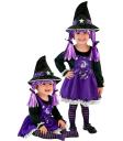 Disfraz de Bruja Morada para Bebé y Niña