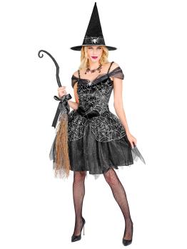 Disfraz de Bruja para Mujer Halloween (Vestido y Sombrero)