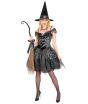 Disfraz de Bruja para Mujer Halloween (Vestido y Sombrero)