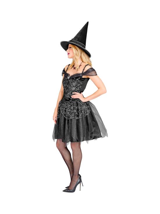 Disfraz de Bruja para Mujer (Vestido y Sombrero)