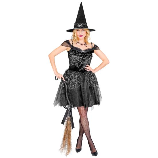 Disfraz de Bruja para Mujer (Vestido y Sombrero) Disfraz de Bruja para Mujer (Vestido y Sombrero)
