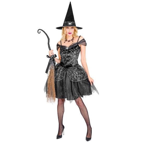 Disfraz de Bruja para Mujer (Vestido y Sombrero) Disfraz de Bruja para Mujer (Vestido y Sombrero)