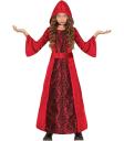 Disfraz de Bruja Roja con Capucha para Niña