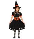 Disfraz de Brujita Calaveras para niña