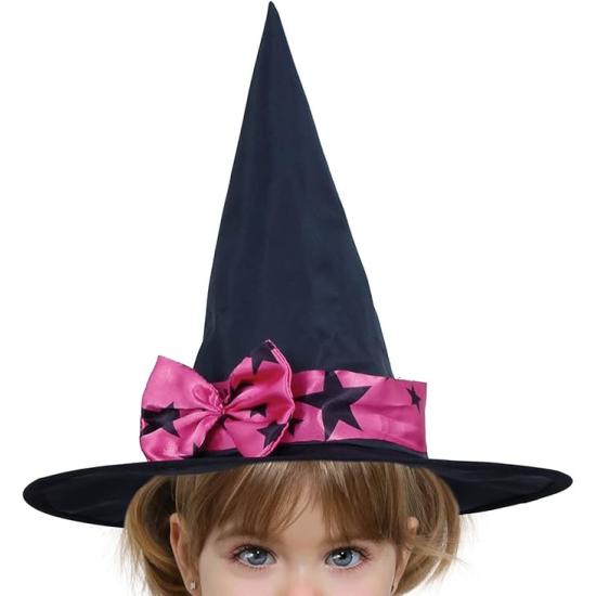 Disfraz de Brujita Estrellas Rosa para Bebé Niña