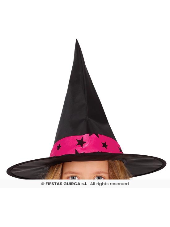 Disfraz de Brujita Rosa Estrellas