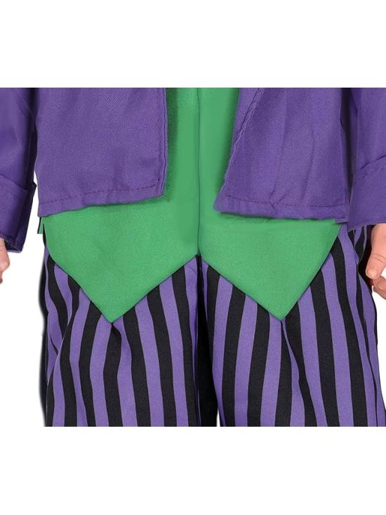 Disfraz de Bufón Loco con Encanto para Bebé Niño – Traje de Carnaval y Halloween