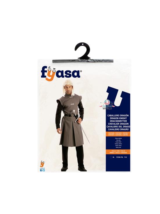 Disfraz de Caballero Dragón para Hombre - Estilo Medieval Épico