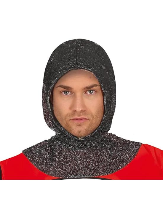Disfraz de Caballero Medieval Atuendo Rojo para Hombre Adulto **