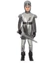Disfraz de caballero medieval con armadura para niño