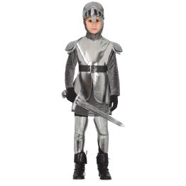 Disfraz de caballero medieval con armadura para niño