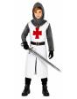 Disfraz de Caballero Templario para Niño Medieval Cruzado Carnaval o Halloween