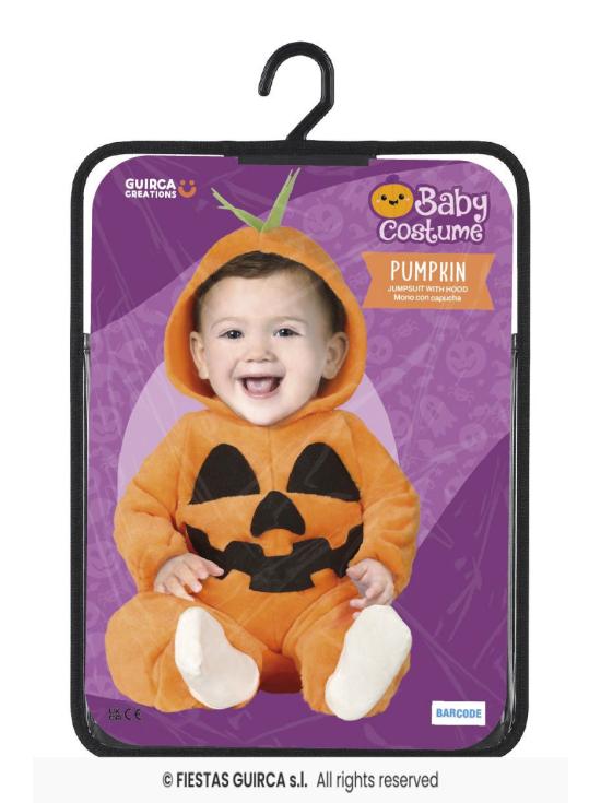 Disfraz de Calabaza Halloween para Bebé