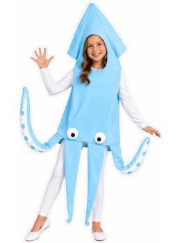Disfraz de Calamar Infantil | Animal Marino para Carnaval