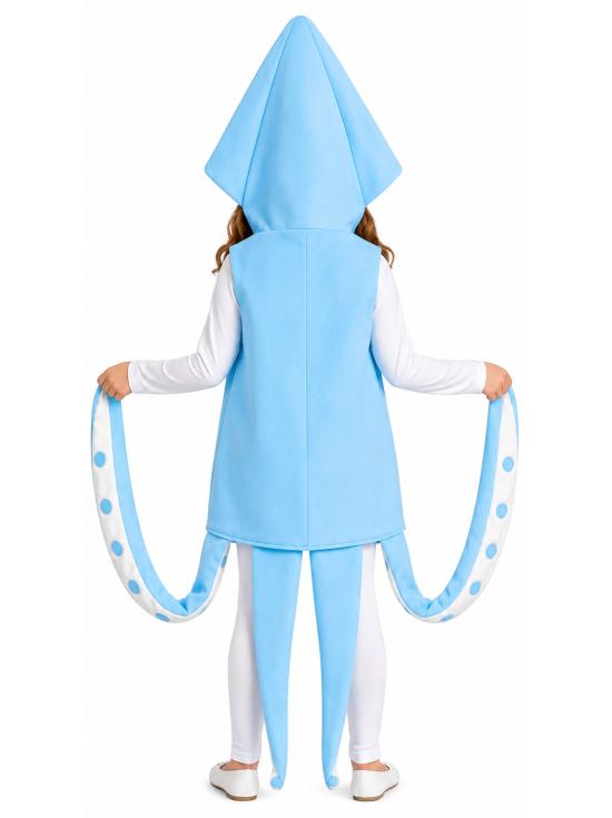 Disfraz de Calamar Infantil | Animal Marino para Carnaval