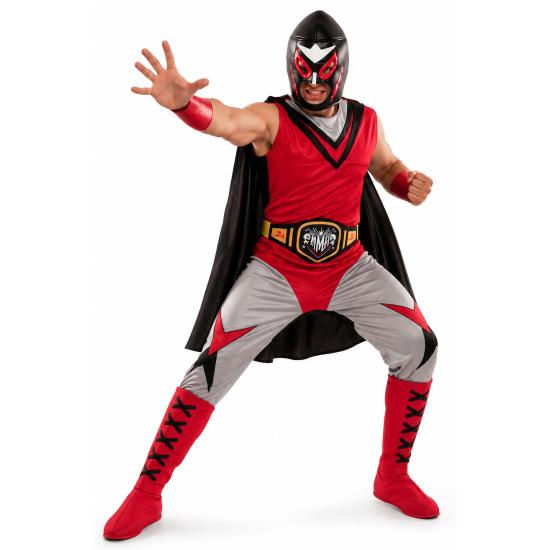 Disfraz de Campeón de lucha libre para hombre