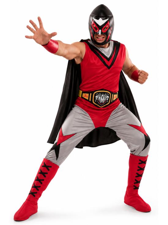 Disfraz de Campeón de lucha libre para hombre