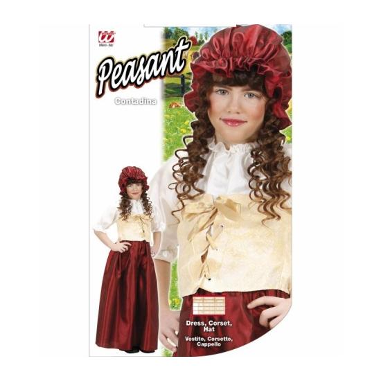 Disfraz  Posadera o Campesina Medieval para Niña Disfraz  Posadera o Campesina Medieval para Niña