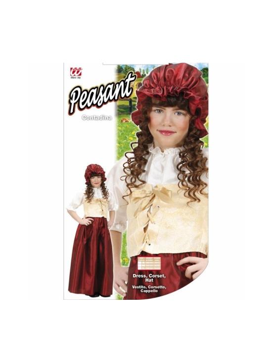 Disfraz  Posadera o Campesina Medieval para Niña