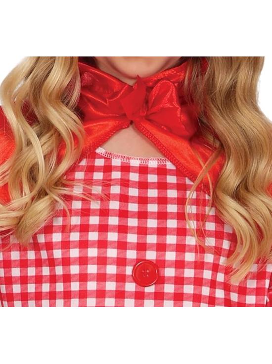 Disfraz de Caperucita Roja Infantil – Vestido, Capa y Delantal