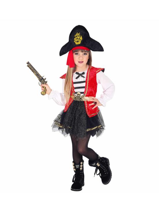 Disfraz de Capitana Pirata niña
