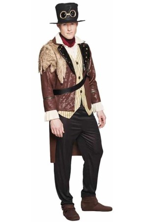 Disfraz de Capitán Steampunk adulto