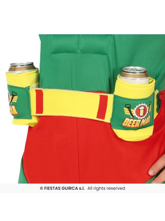 Disfraz de Capitán Super Cervecero Man