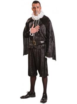 Disfraz de Cervantes talla 52 para Hombre