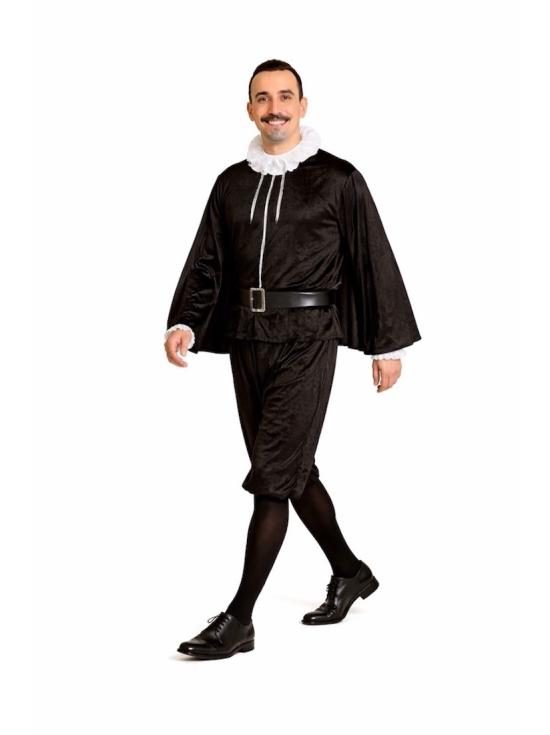 Disfraz de Cervantes talla 52 para Hombre