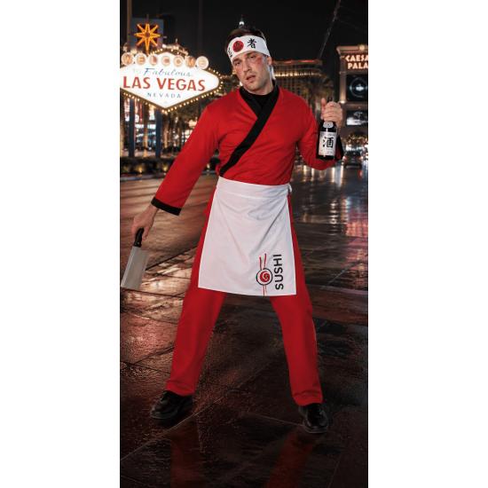 Disfraz de Chef de Sushi para Hombre