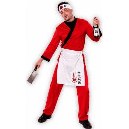 Disfraz de Chef de Sushi para Hombre