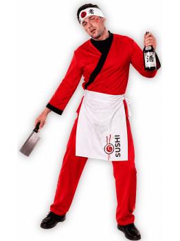 Disfraz de Chef de Sushi para Hombre