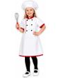Disfraz de Chef Infantil para Niña